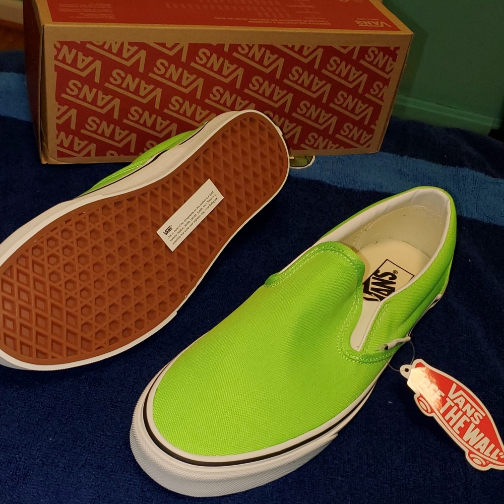 Vans classic slip-on (neon)